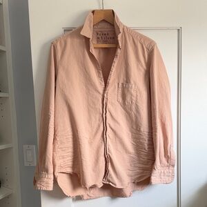 Frank & Eileen Peach Button Down Shirt